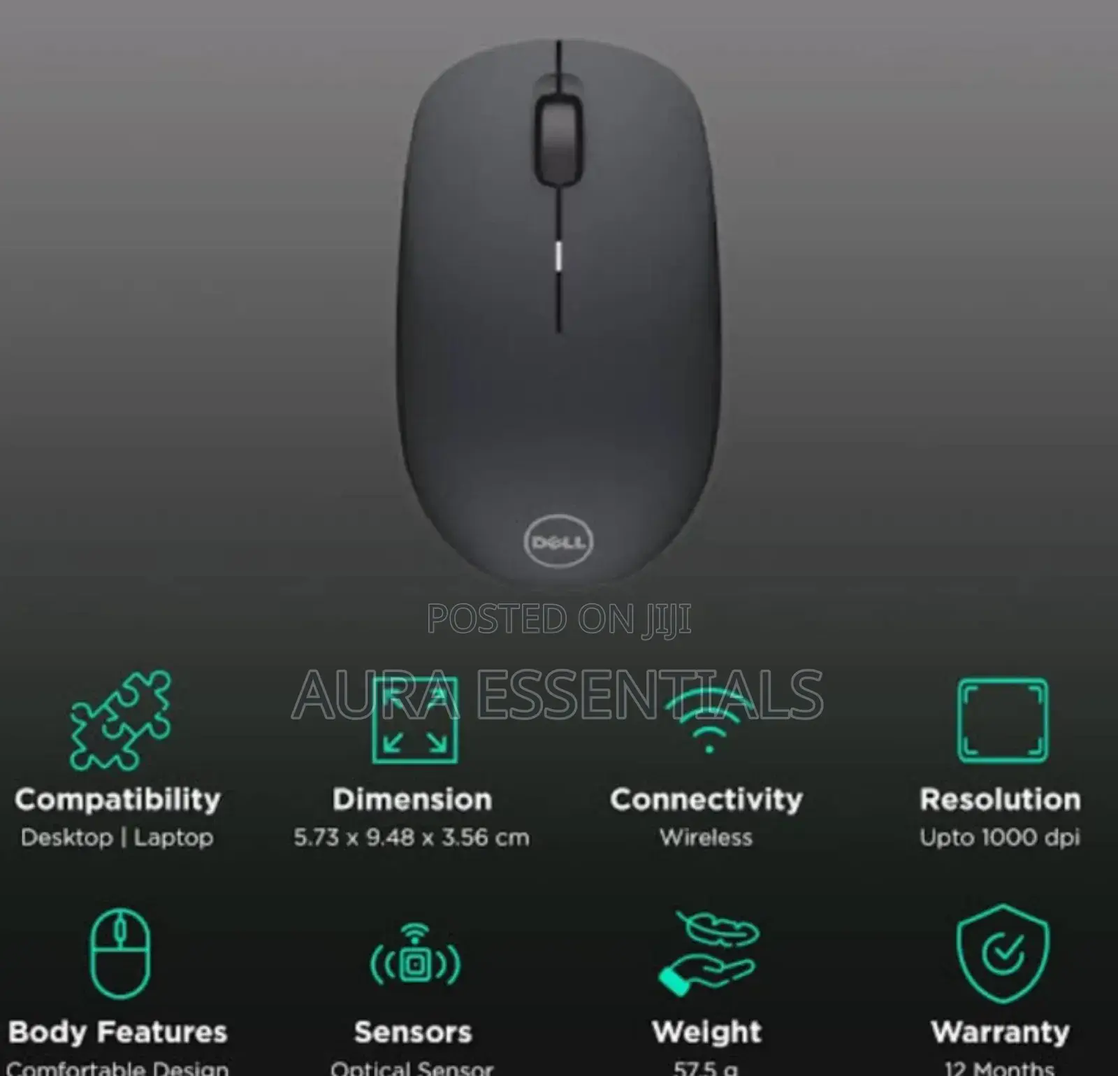 Dell Wm126 Wireless Optical Performance Mouse