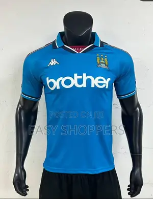 Manchester City 1997/1999 Home Football Kappa Brother Jersey