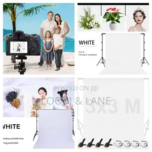 3m by 3m White Screen