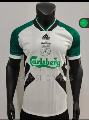 Liverpool 1993 1994 1995 Away Football Jersey