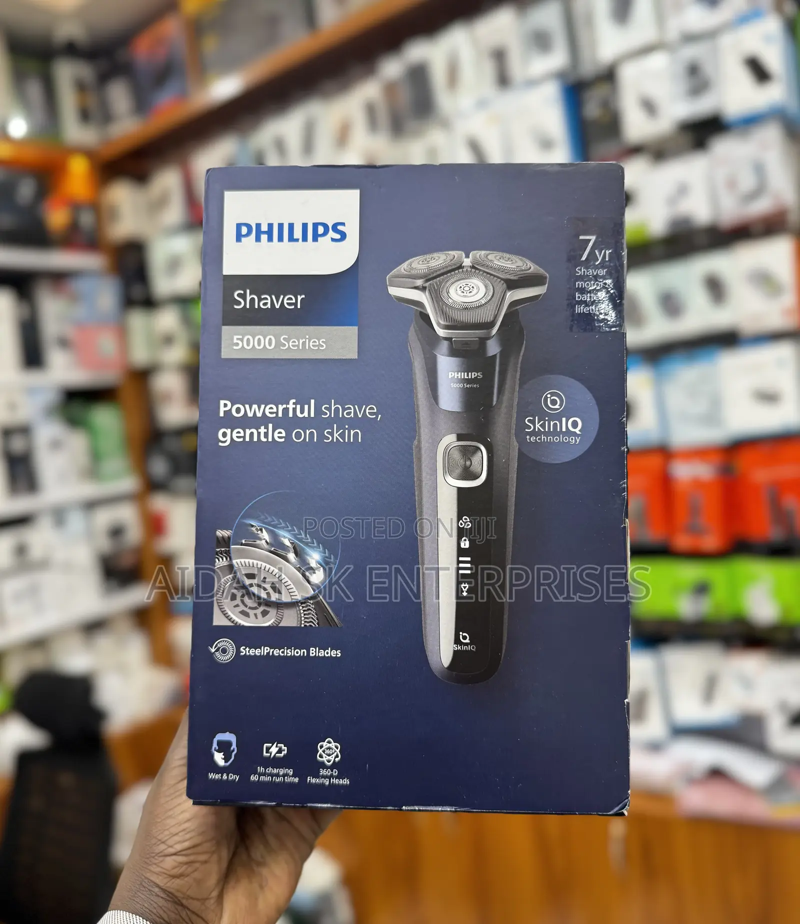 Philips Series 5000 S5885/25 Wet and Dry Rotary Shaver