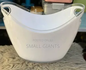 5l White Smoked Ice Bucket