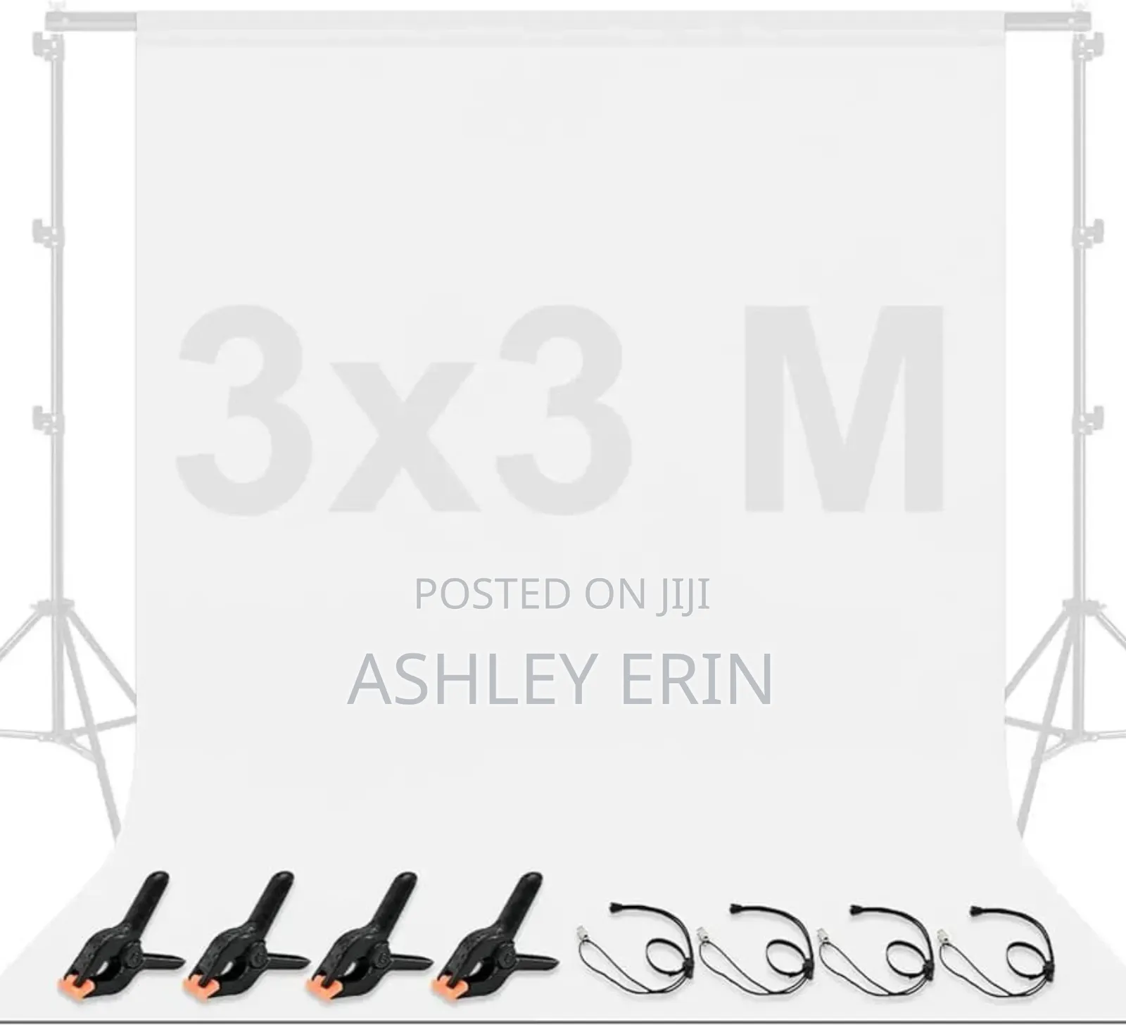3m by 3m White Screen