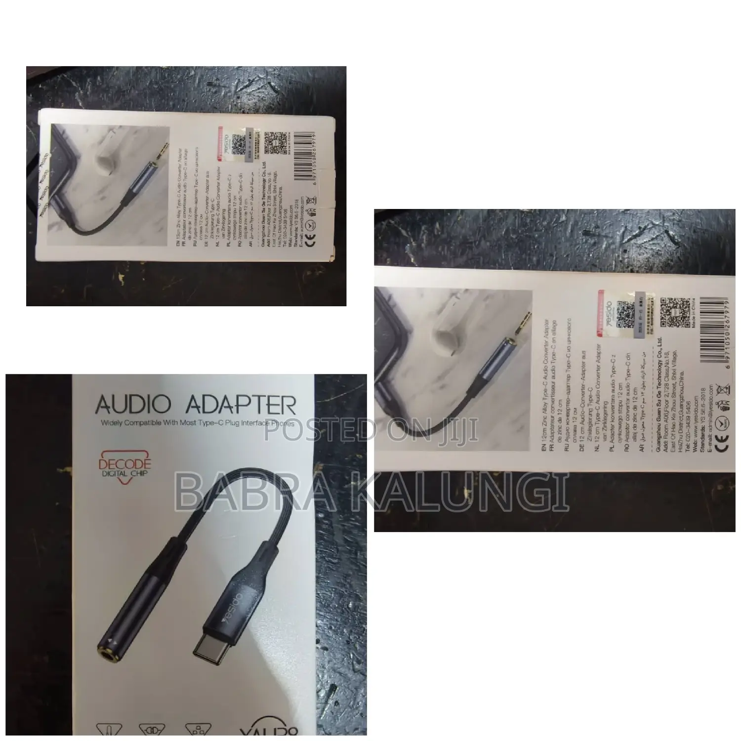 Audio Adapter Widely Compatible With Type C