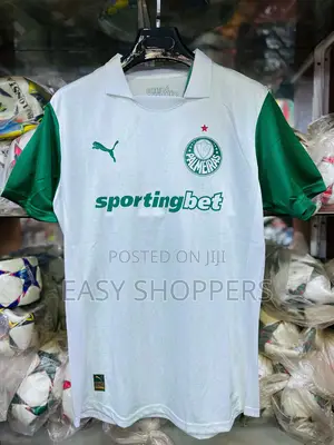 Palmeiras Football Shirt 2025/2026 Brazilian Club Away White