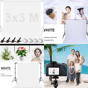 3m by 3m White Screen