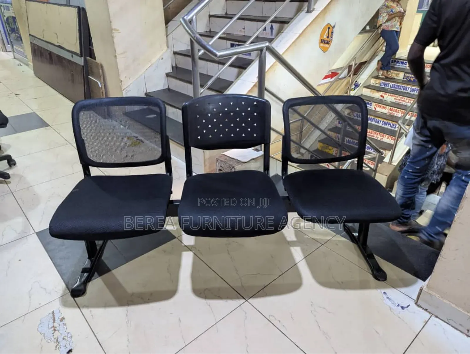 Mesh Three Seater Chair Available