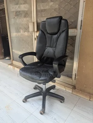 Orignal Leather High Back Office Seat