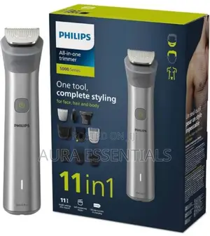 Philips 11-in-1 All-in-One Trimmer, Series 5000 Grooming Kit
