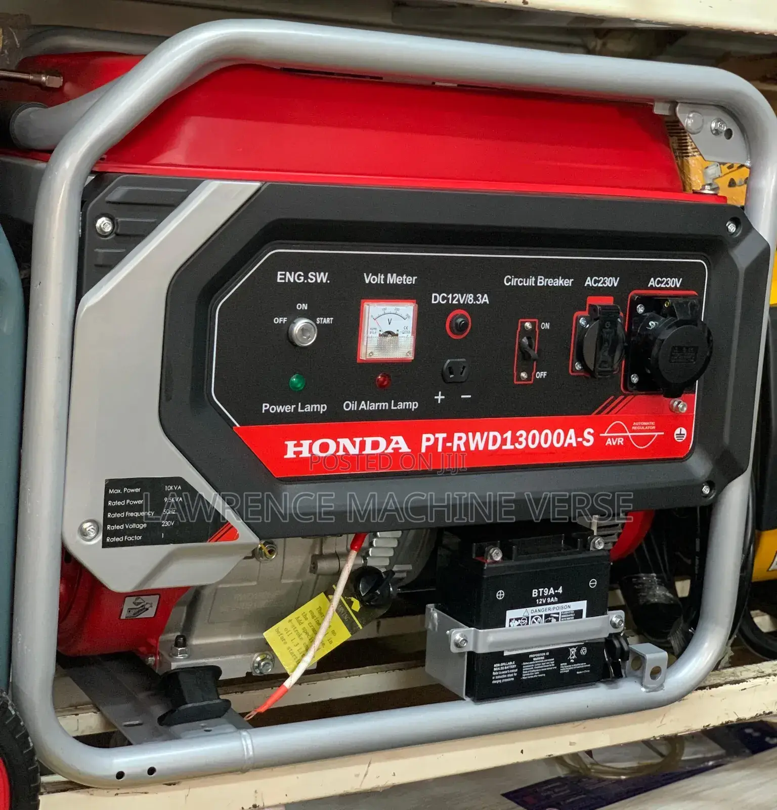 10000 Watts Gasoline Honda Generator