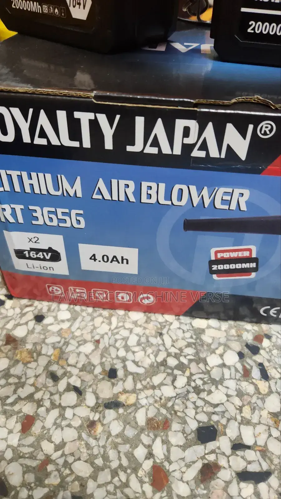 Rechrechargeable Air Blower 164v