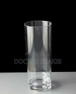 Strong Unbreakable Acrylic Hi Ball Glasses - 12pcs
