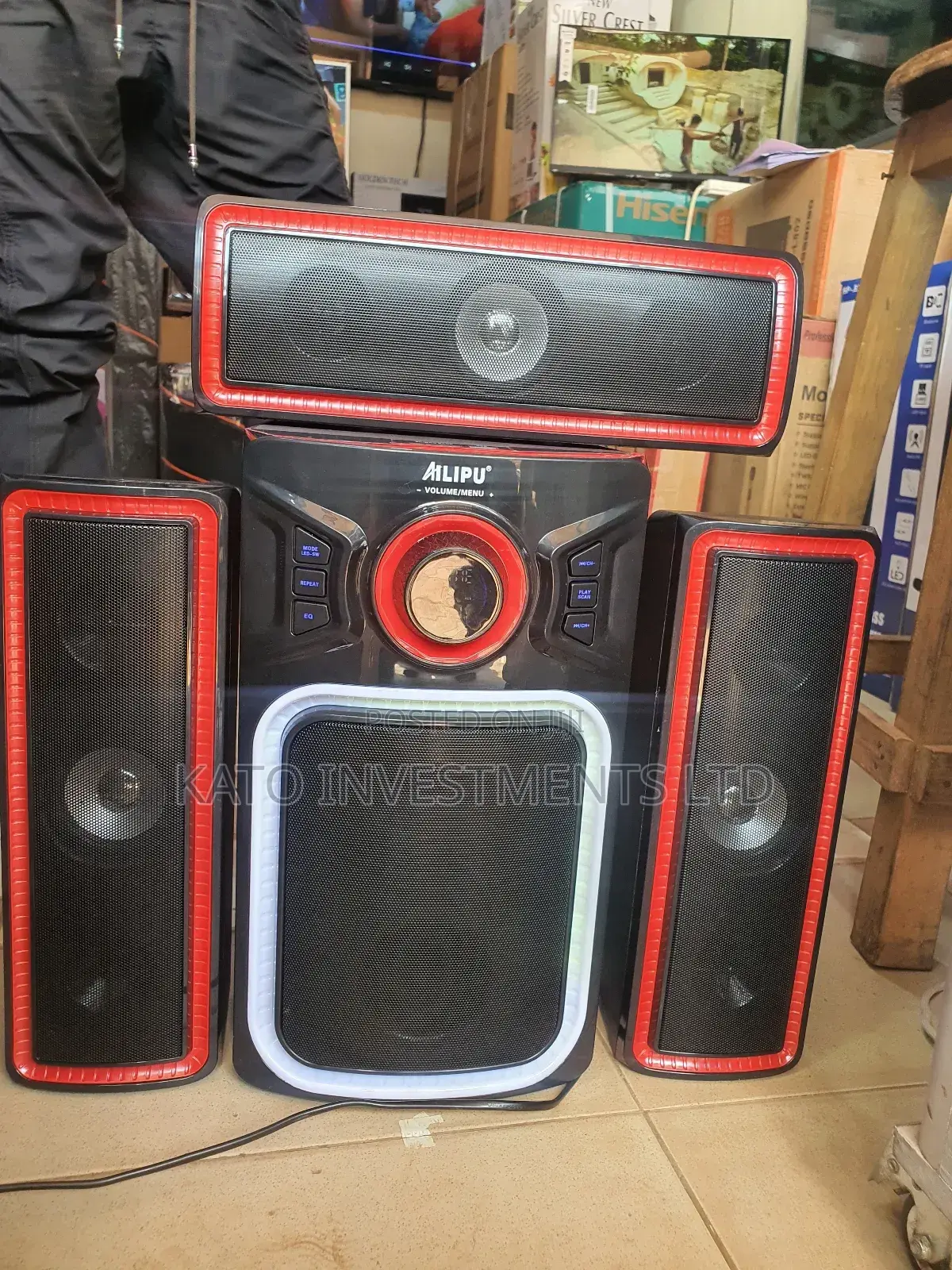 Ailipu Red Sound System Woofer