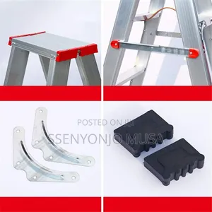Double-Sided Step Stool - Aluminum Alloy Ladder With Steps