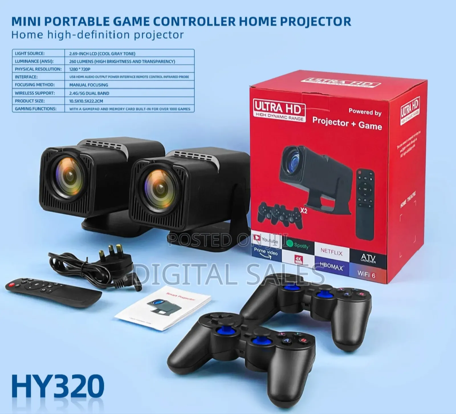 Hy320 Mini Portable Game Controller