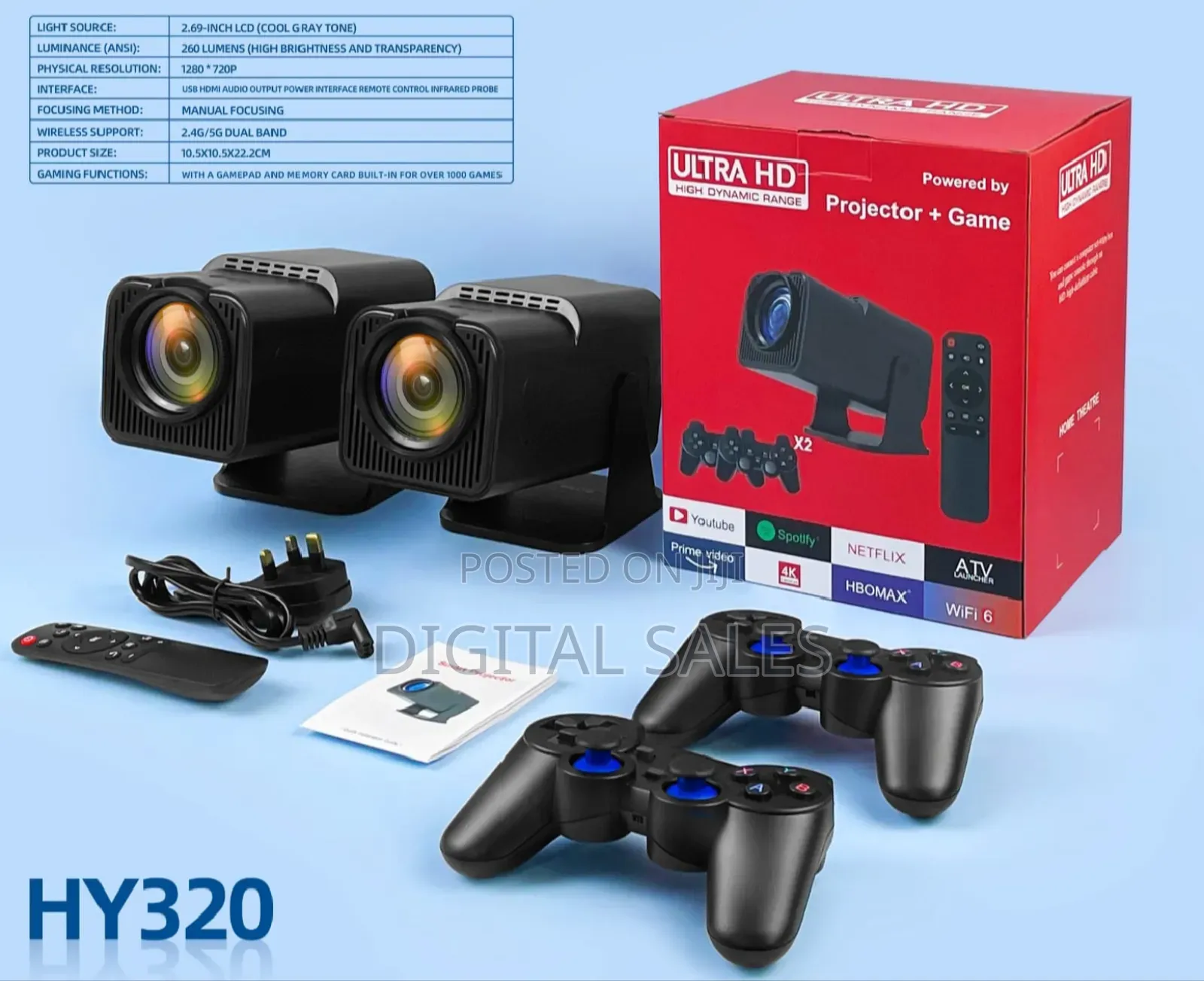 Hy320 Mini Portable Game Controller
