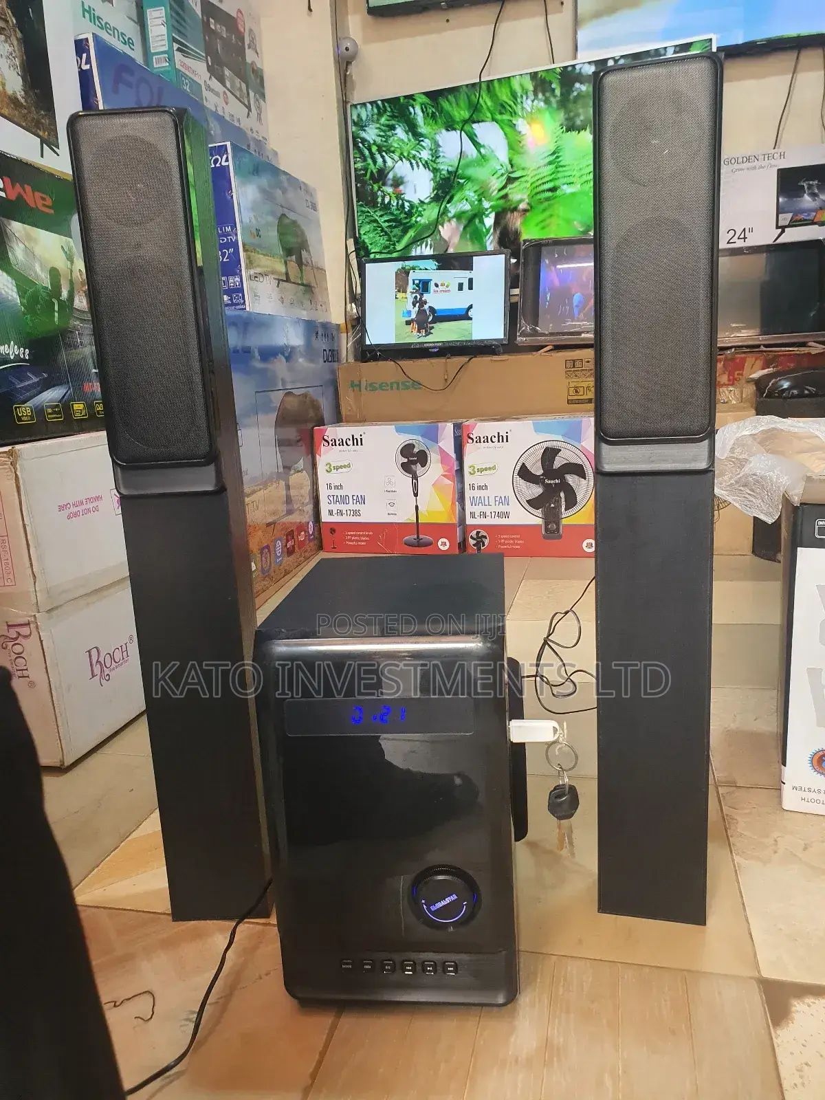 Twin Tower Globalstar Woofer
