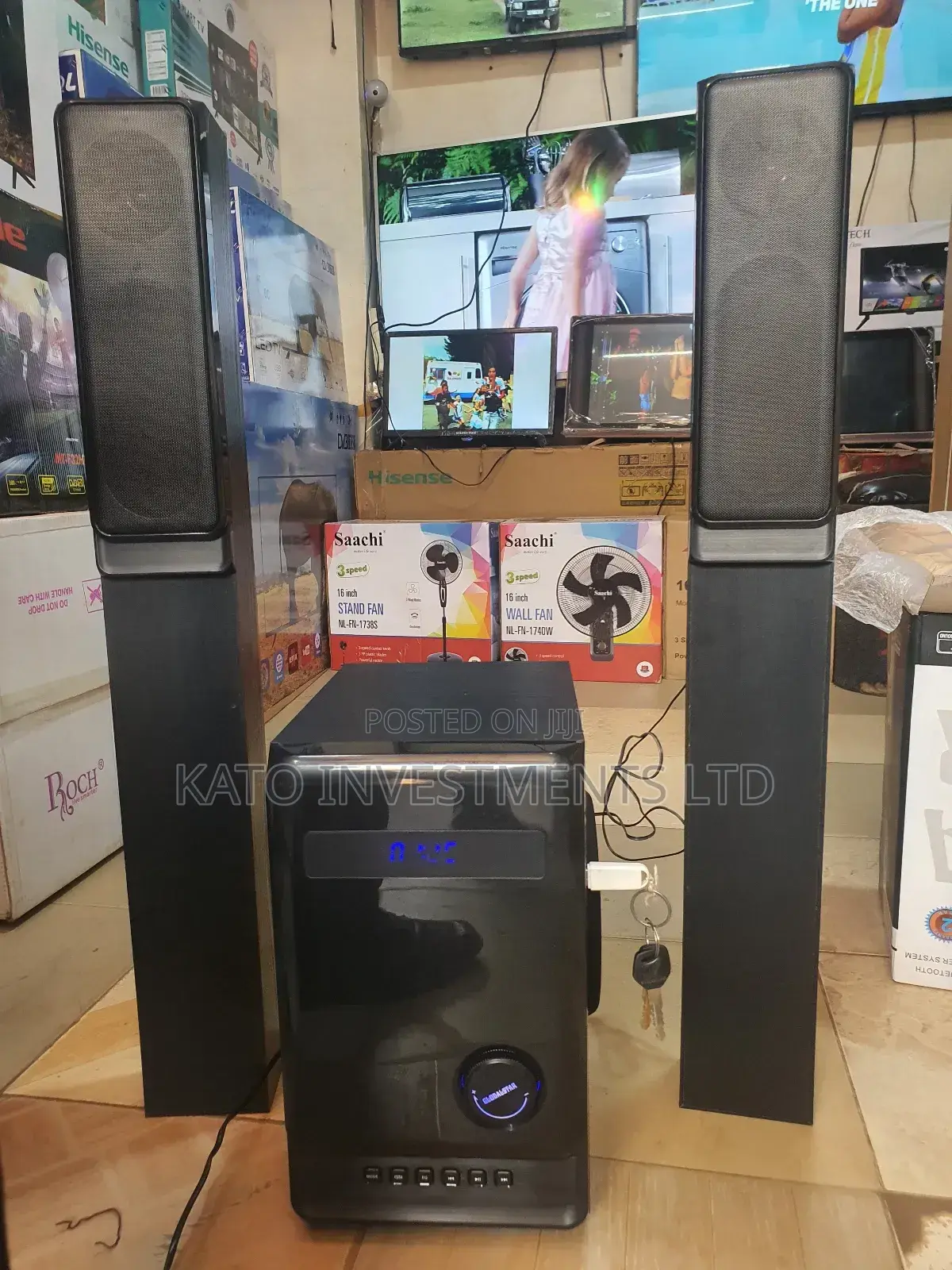 Twin Tower Globalstar Woofer