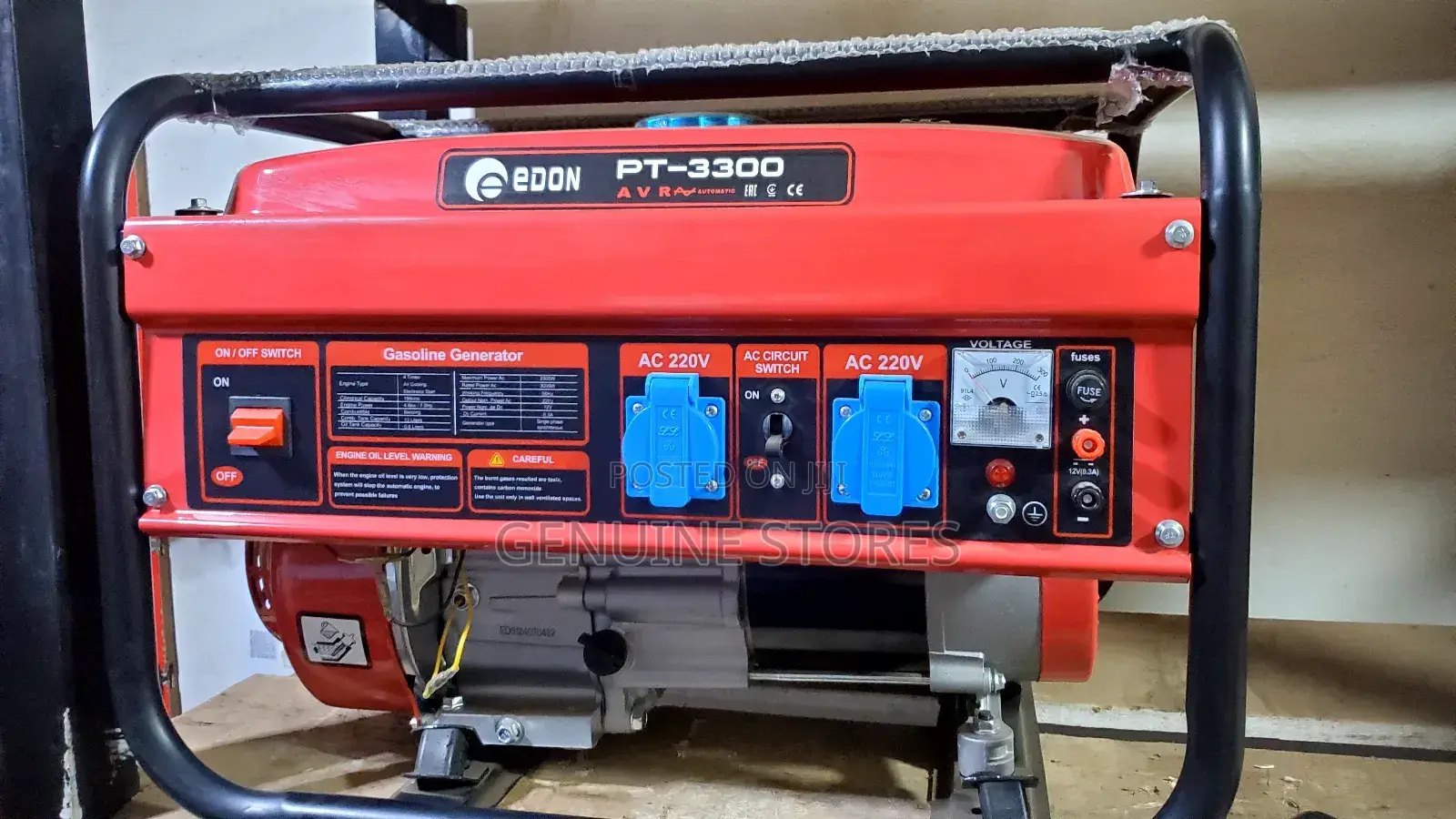 Edon Petrol Generator of 3.3 Kva