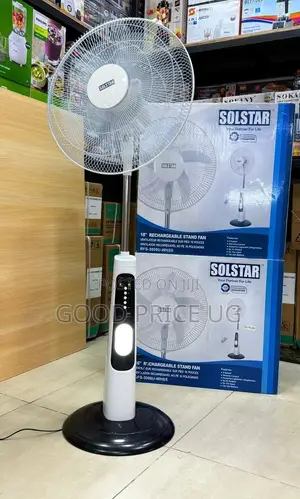 Solstar 16inch Rechargeable Stand Fan