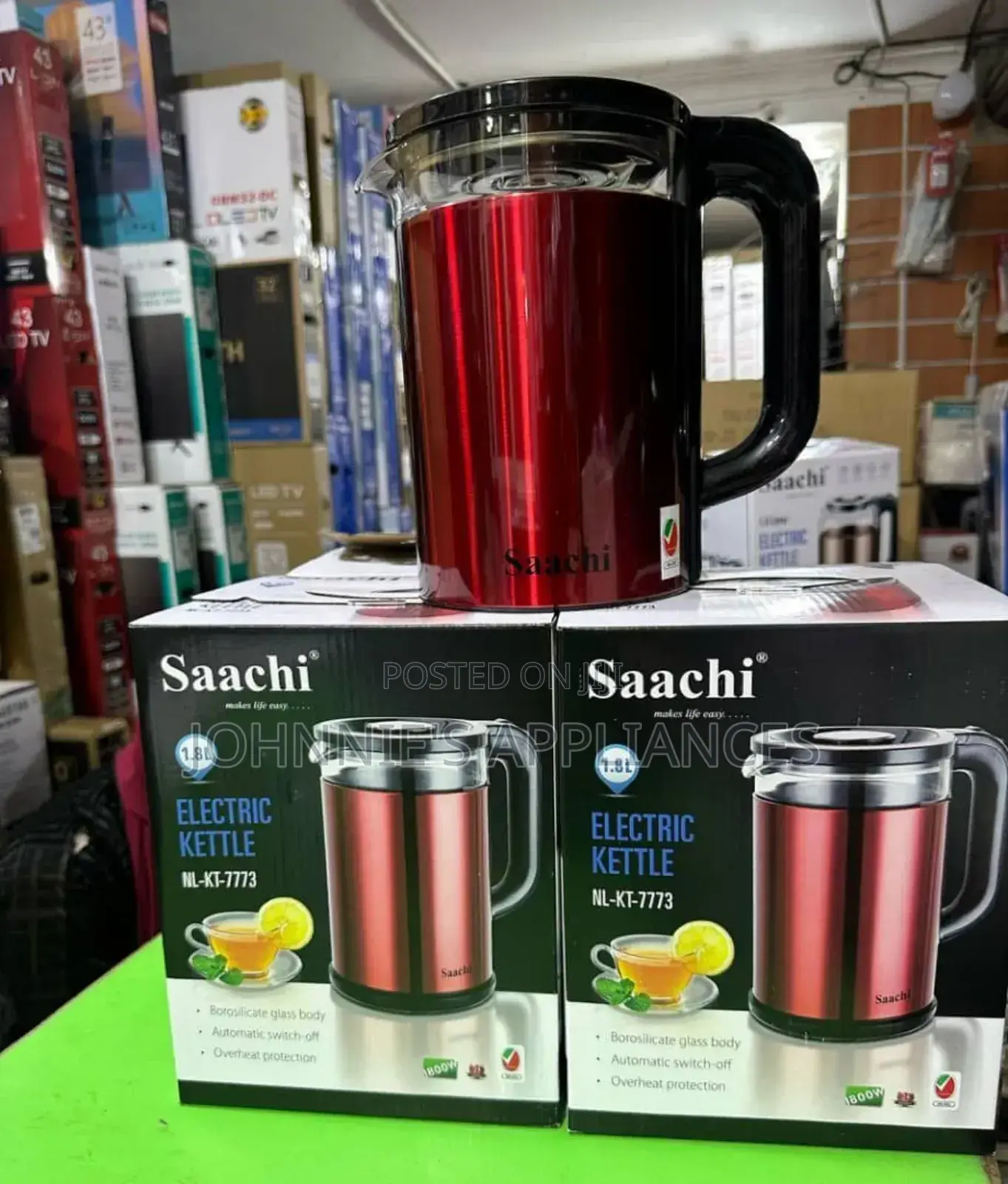 Saarch Electric Kettle 1.8l