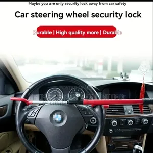 Steering Wheel Vehicle Lock