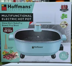 Hoffmans Multifunctional Electric Hot Pot- Hm-3030-