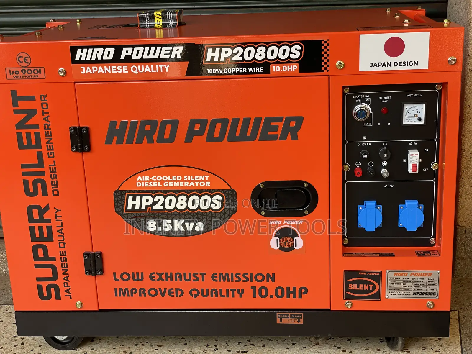 Hiro Power Generator 8.5kva