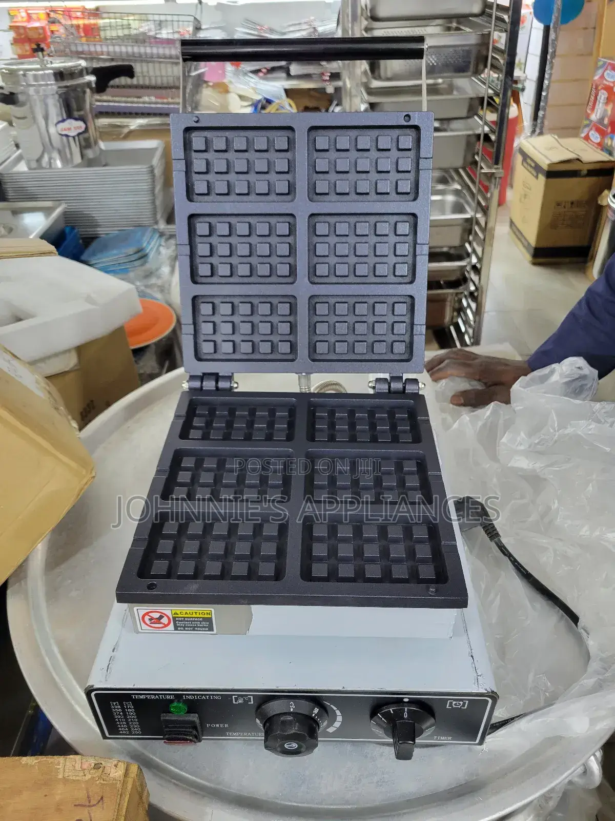 Commercial Electric Waffle Maker Plate