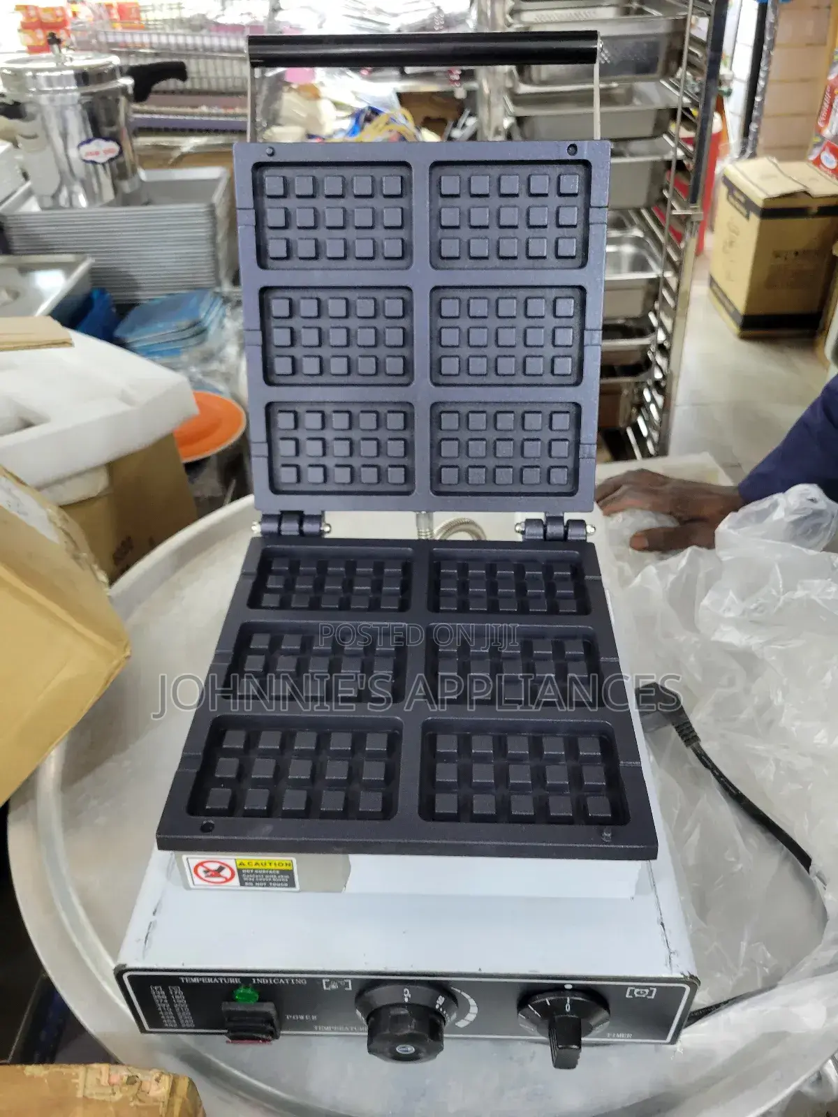 Commercial Electric Waffle Maker Plate