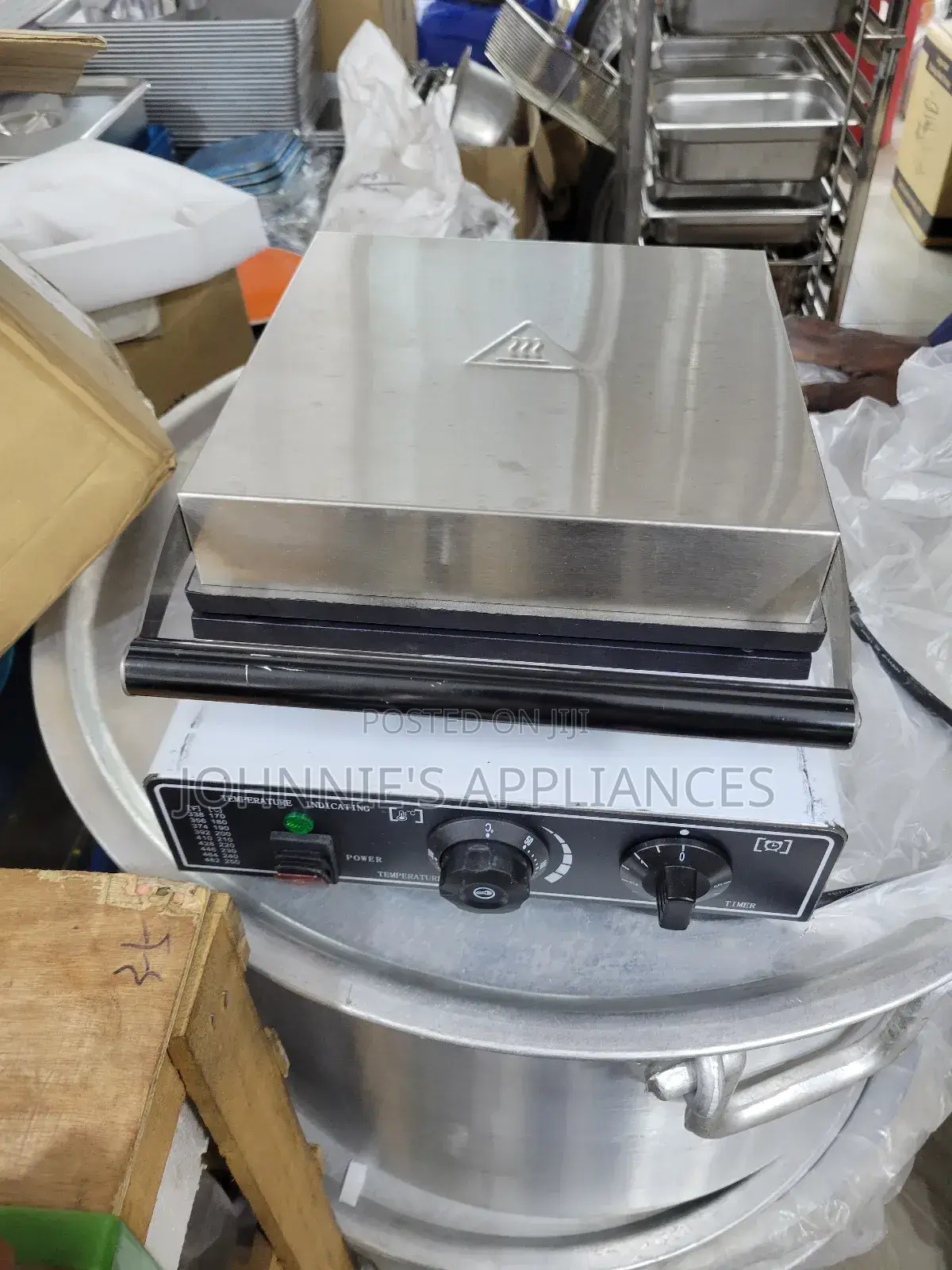 Commercial Electric Waffle Maker Plate