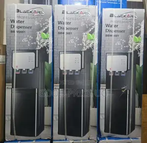Black Ark Water Dispenser With Fridge