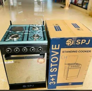 SPJ 3 Gas and 1 Electric Burner Cooker