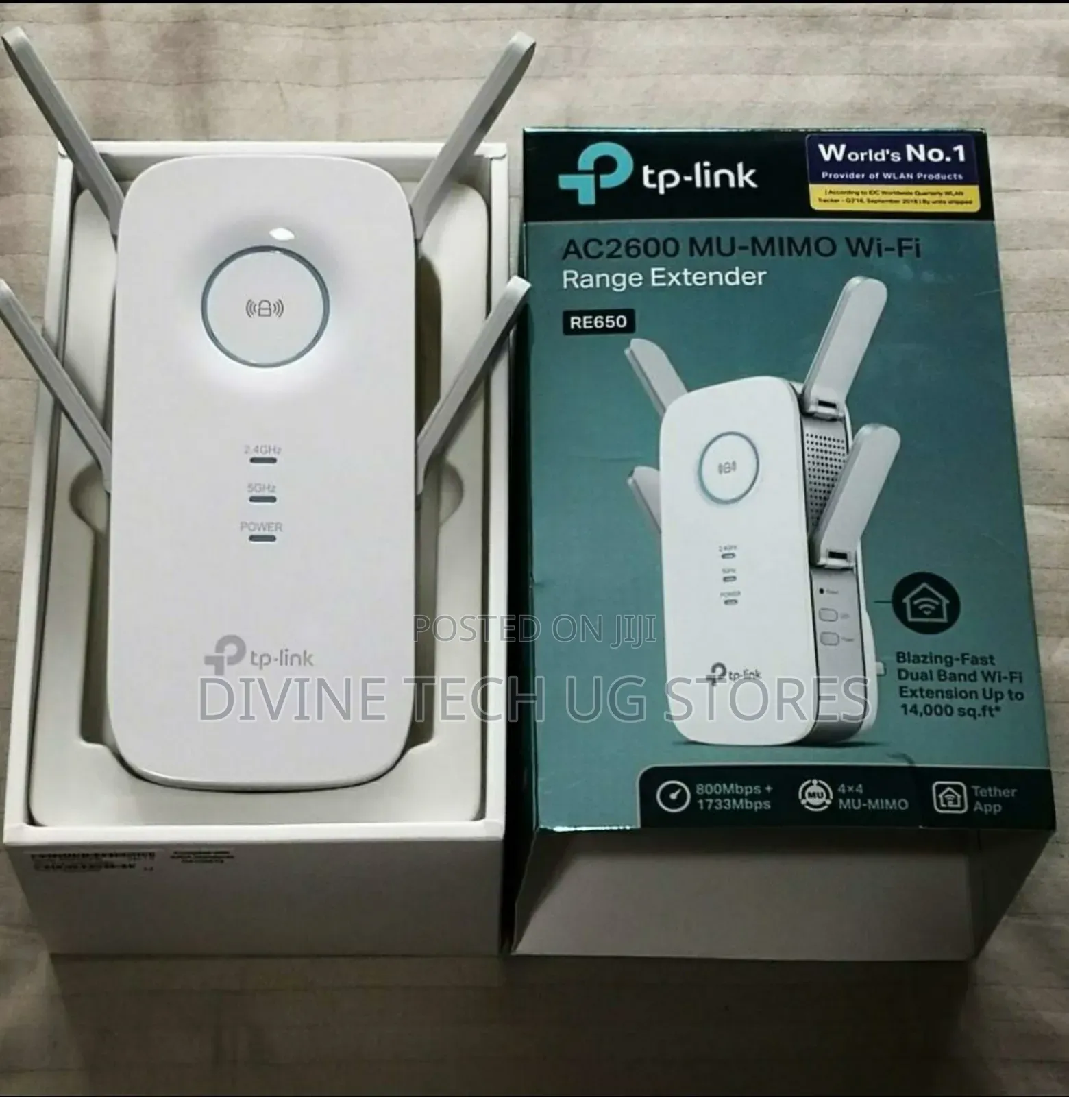 Tp Link Mesh Wi-Fi Range Extender Ac2600 - Up to 2600mbps