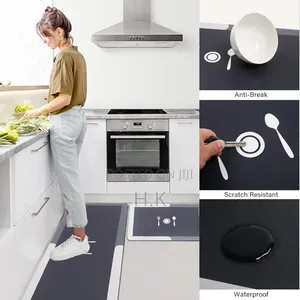 2 Pieces Kitchen Mat Set