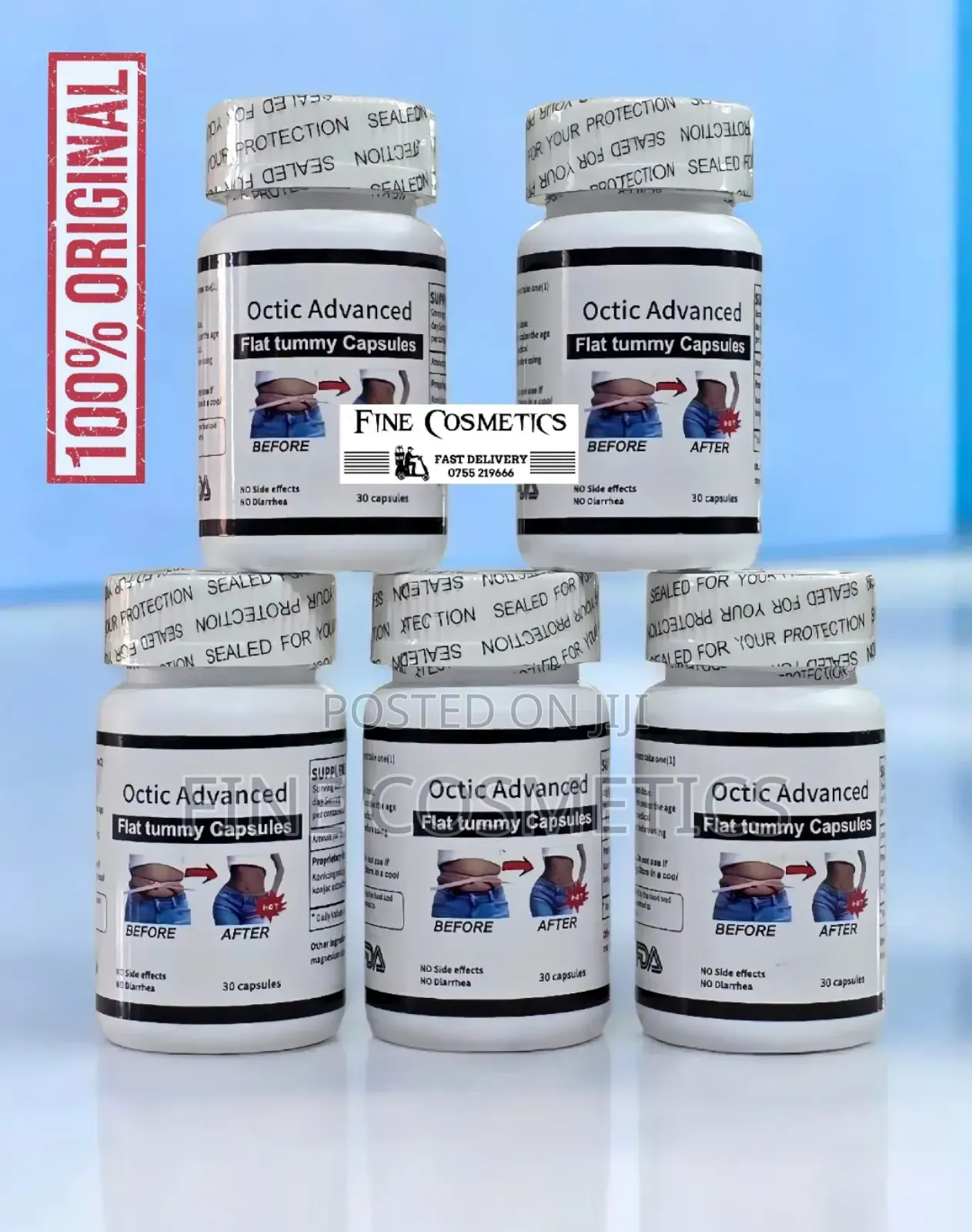 Original Octic Advanced Flat Tummy Upper Body Slimming Pills