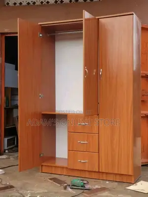 Wardrobe In Color Cherry Brown