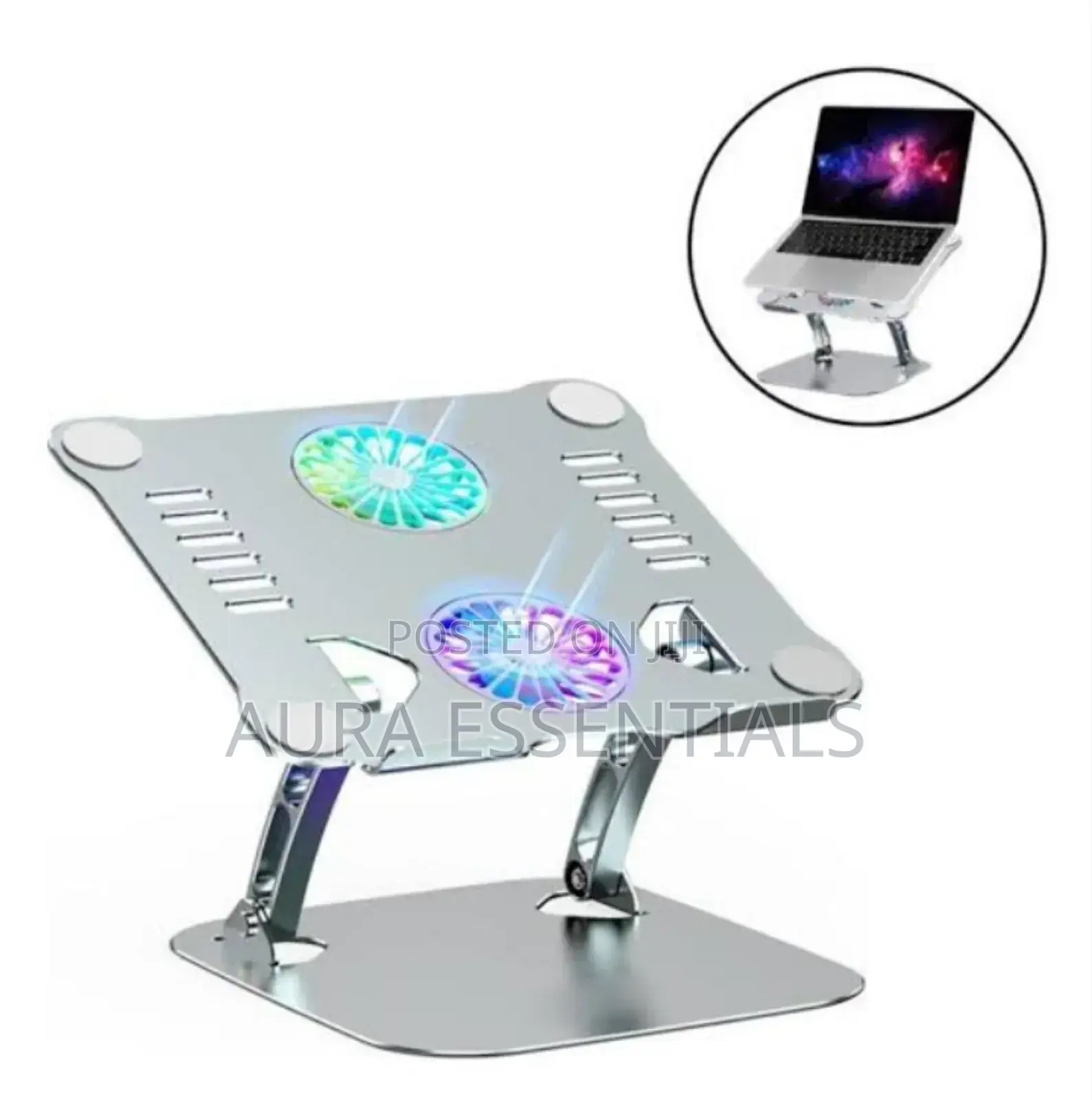 Metal Laptop Stand 360 Degrees Rotatable