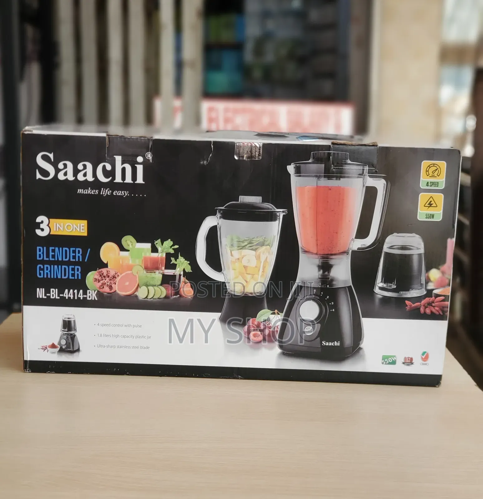 Saachi Blender Bl-4414-Bk