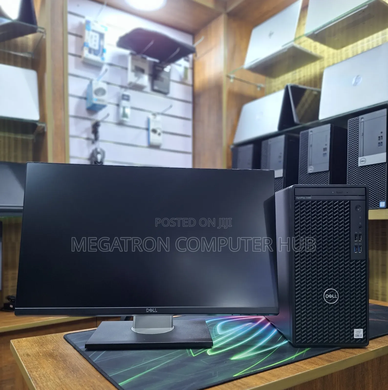 Desktop Computer Dell OptiPlex 3080 8GB Intel Core I3 HDD+SSD 1T