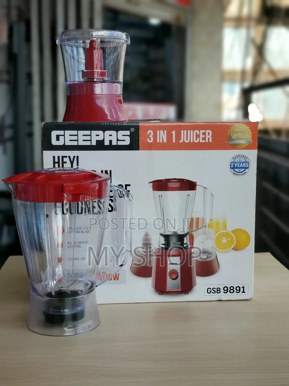 Geepas Blender Gsb9891
