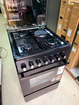 Pixels 50cm by 50cm Gas Cooker Black Color at Black Friday