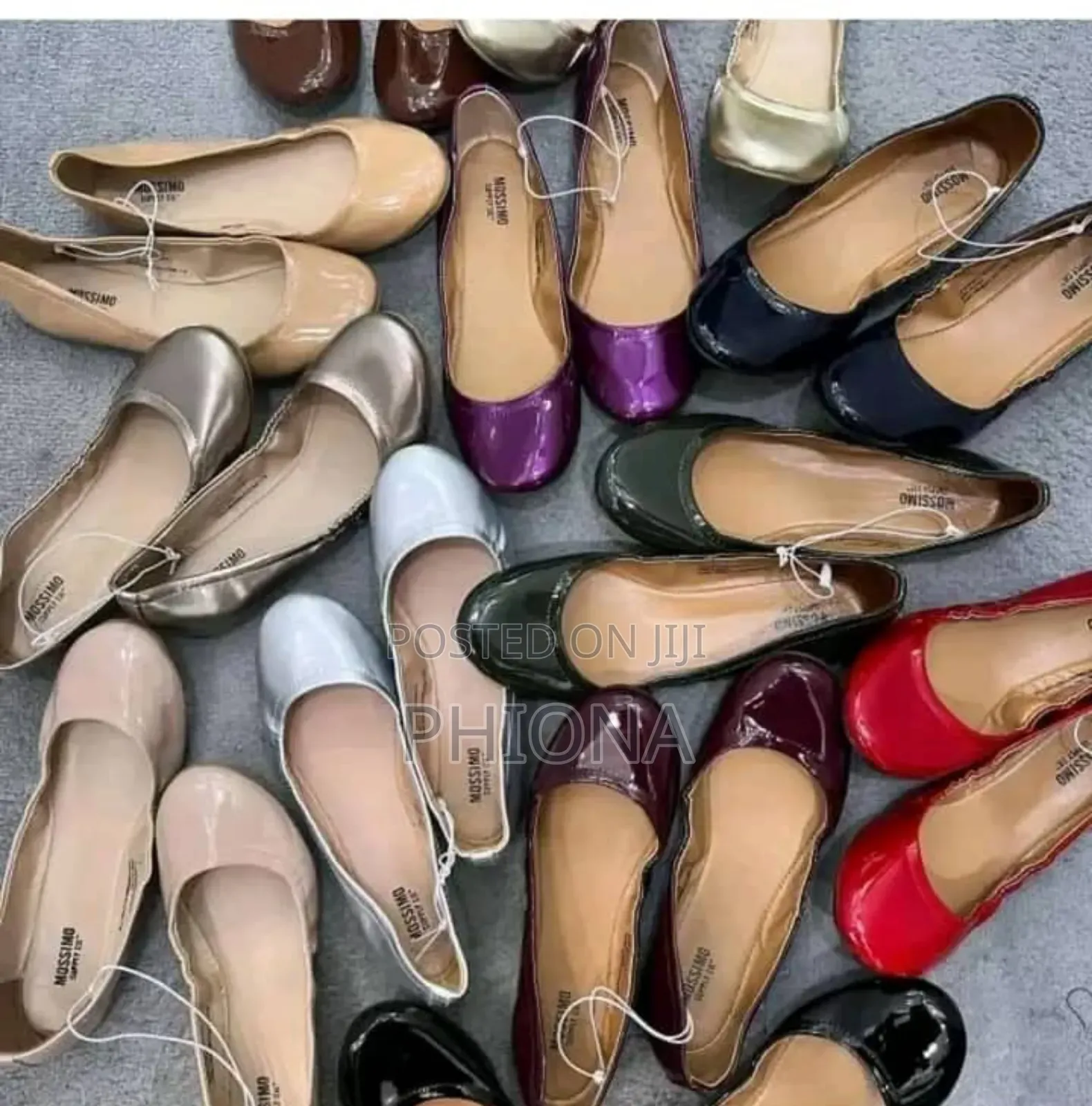Ladies Massimo Flat Pumps