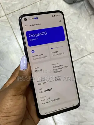 OnePlus Nord CE 5G 128 GB Black