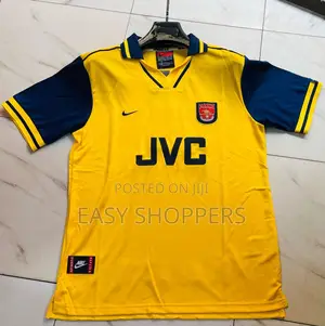 Arsenal 1996/1997 Nike Away Football Shirt Soccer Jersey