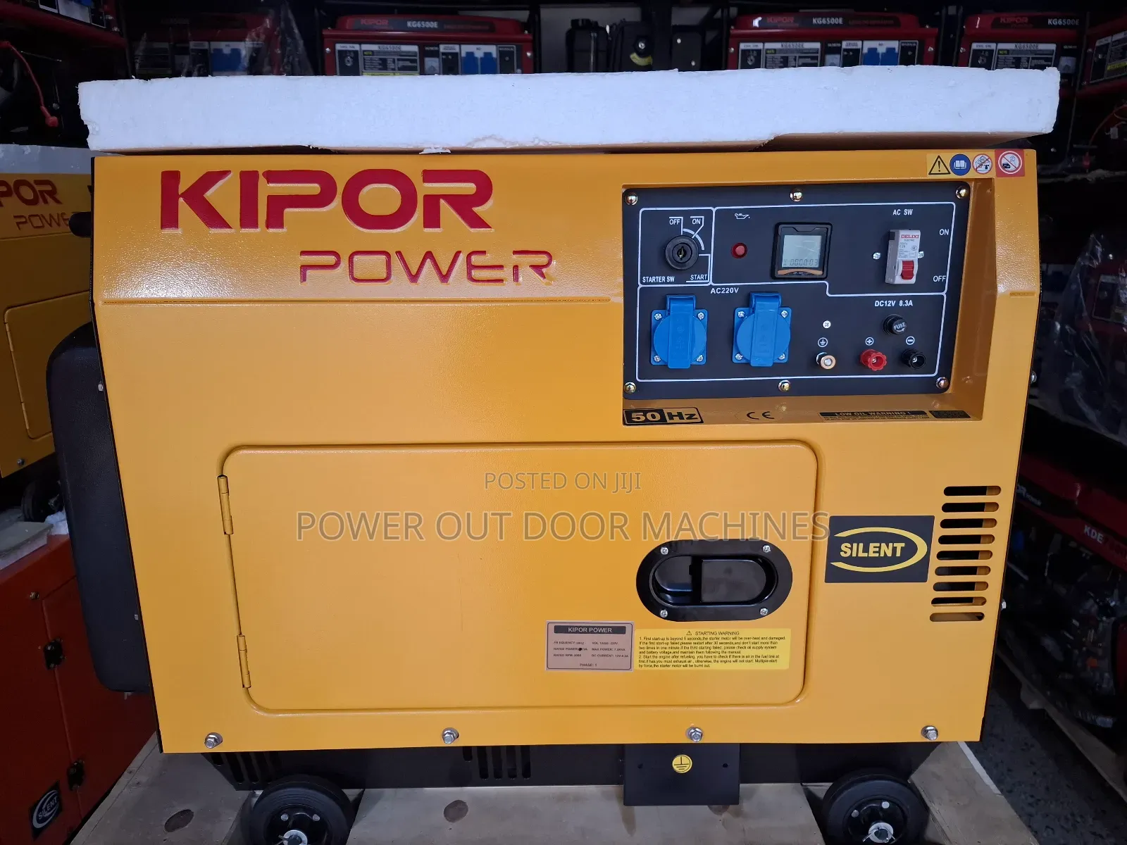 Kipor 7 Kva Diesel Silent Generator