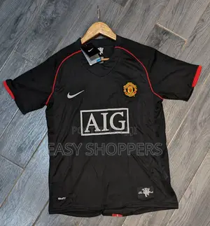 Manchester United 2007-2008 Away Football Shirt Jersey