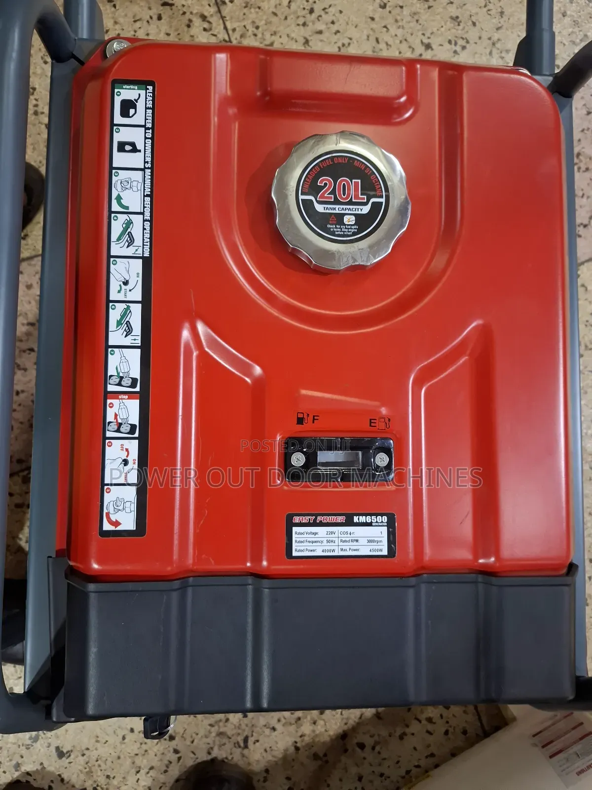 Honda 4.5kva Petrol Generator