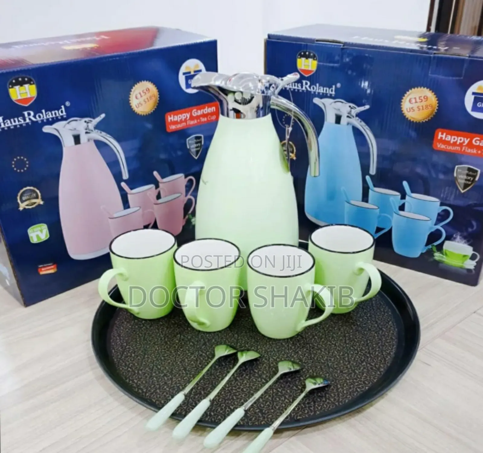 Original Haul Rauland 2l Vacuum Flask Tea Set
