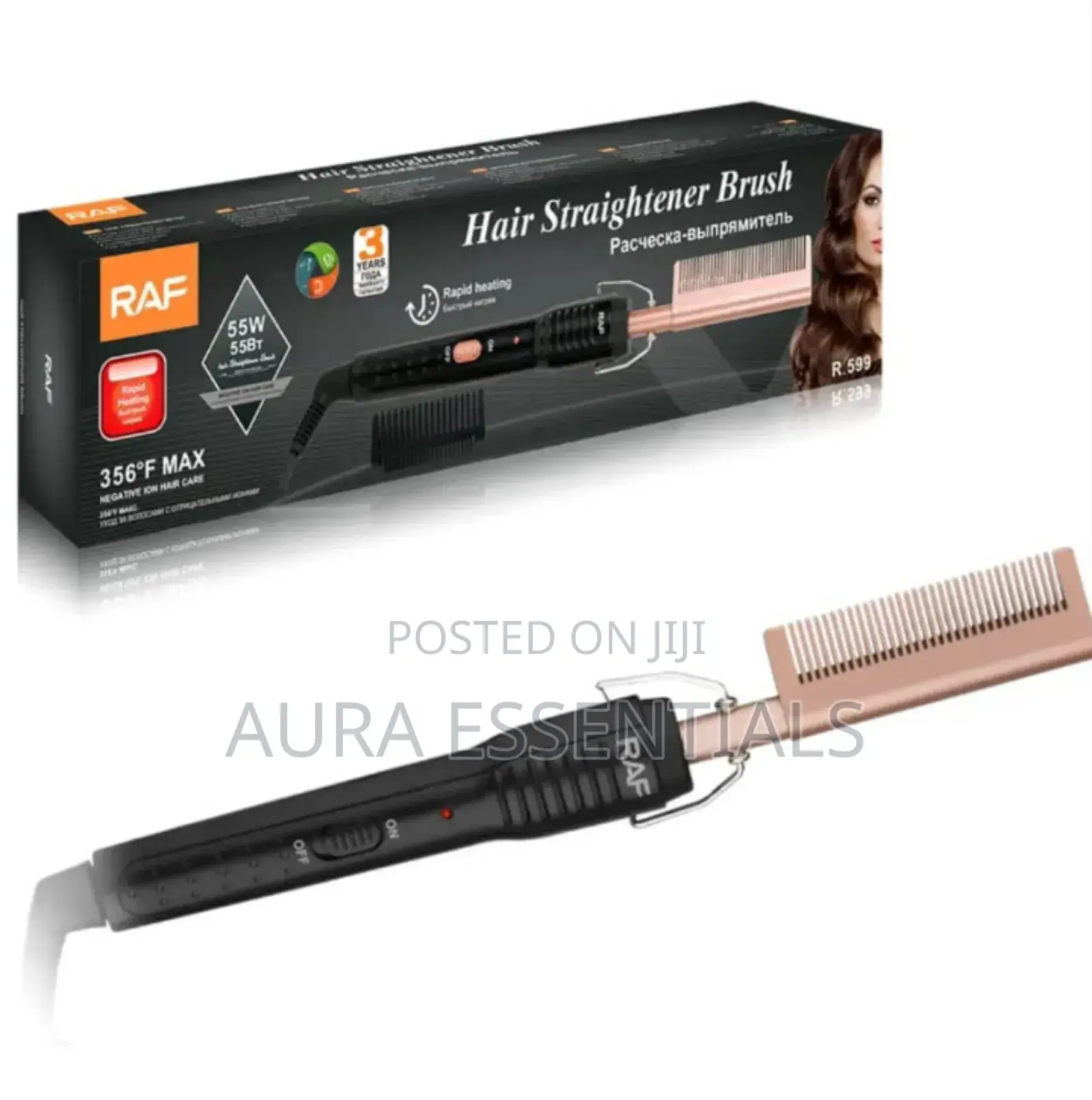 Electric Salon Portable Ionic Hair Straightener